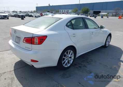 2012 Lexus Is 250 z USA, uszkodzony, nr VIN JTHBF5C23C5164477